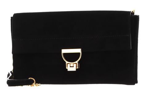 COCCINELLE Arlettis Suede Handbag Noir