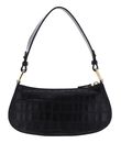 COCCINELLE Merveille Croco Shiny Mini Bag Noir COCCINELLE Merveille Croco Shiny Mini Bag Noir