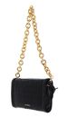 COCCINELLE Wyrna Croco Shiny Soft Crossbody Bag Noir COCCINELLE Wyrna Croco Shiny Soft Crossbody Bag Noir