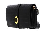 COCCINELLE Coccinelle Cosima Croco Crossbody Bag Noir / Noir COCCINELLE Coccinelle Cosima Croco Crossbody Bag Noir / Noir