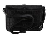 COCCINELLE Coccinelle Cosima Croco Crossbody Bag Noir / Noir COCCINELLE Coccinelle Cosima Croco Crossbody Bag Noir / Noir