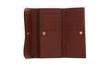 COCCINELLE Magie Smooth Flap Wallet Brule COCCINELLE Magie Smooth Flap Wallet Brule
