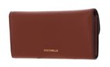 COCCINELLE Magie Smooth Flap Wallet Brule COCCINELLE Magie Smooth Flap Wallet Brule