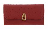 COCCINELLE Magie Ostrich Flap Wallet Acero COCCINELLE Magie Ostrich Flap Wallet Acero