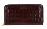 COCCINELLE Metallic Croco Shiny Soft Zip Around Wallet Vintage COCCINELLE Metallic Croco Shiny Soft Zip Around Wallet Vintage