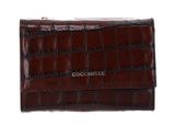 COCCINELLE Metallic Croco Shiny Soft Wallet Vintage