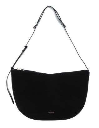 COCCINELLE Lea Suede Shoulderbag Noir COCCINELLE Lea Suede Shoulderbag Noir