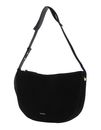 COCCINELLE Lea Suede Shoulderbag Noir COCCINELLE Lea Suede Shoulderbag Noir