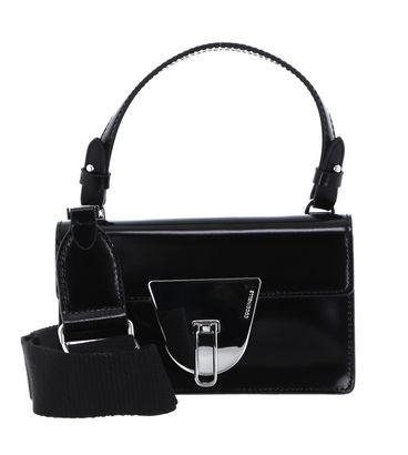 COCCINELLE Coccinellenico Shiny Cal Handbag Noir