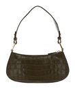 COCCINELLE Merveille Croco Shiny Mini Bag Loden COCCINELLE Merveille Croco Shiny Mini Bag Loden