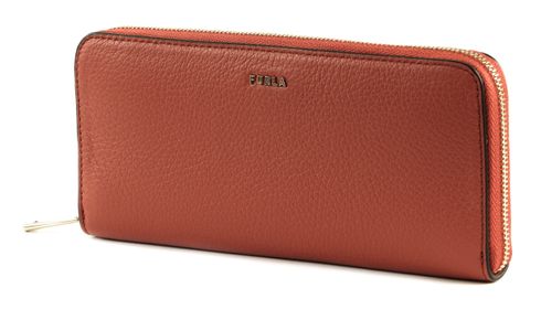 FURLA Babylon Zip Around Slim XL Cannella