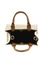 FURLA Varsity Style Mini Tote Greige + Jasper