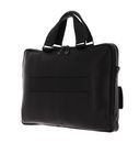 PIQUADRO Ronnie Computer Portfolio Briefcase Black PIQUADRO Ronnie Computer Portfolio Briefcase Black