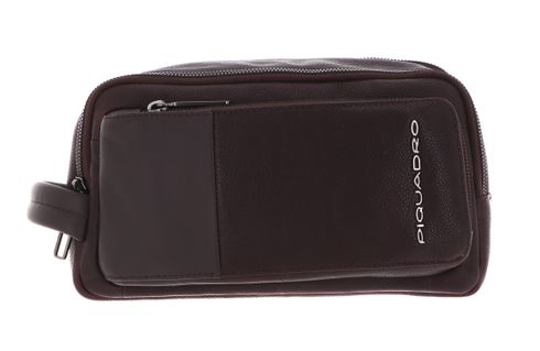 PIQUADRO Ronnie Toiletry Bag Brown