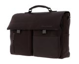 PIQUADRO Ronnie Computer Briefcase Brown