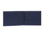 PIQUADRO Charlie Men’s wallet with coin pocket RFID Prussian Blue PIQUADRO Charlie Men’s wallet with coin pocket RFID Prussian Blue