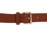 VALENTINO Emma Winter Belt W130 Cuoio / Oro - kürzbar VALENTINO Emma Winter Belt W130 Cuoio / Oro - kürzbar