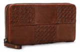 SURI FREY Bly Zip Around Wallet Cognac