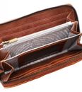 SURI FREY Bly Zip Around Wallet Cognac