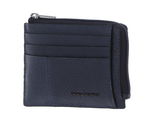 PIQUADRO Ronnie Zipper Coin Pouch RFID Night Blue