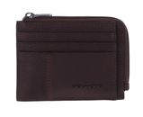 PIQUADRO Ronnie Zipper Coin Pouch RFID Brown PIQUADRO Ronnie Zipper Coin Pouch RFID Brown