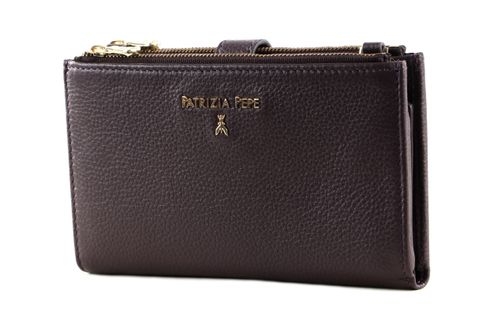 PATRIZIA PEPE Portamonete / Purse Dark Blazon Purple