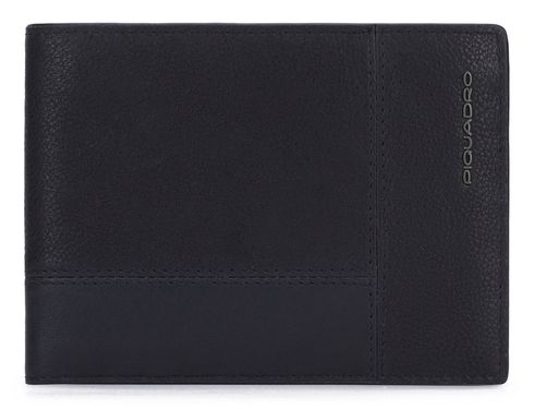 PIQUADRO Ronnie Men´s Wallet RFID Black