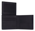 PIQUADRO Ronnie Men´s Wallet Flip UP ID Window RFID Black PIQUADRO Ronnie Men´s Wallet Flip UP ID Window RFID Black