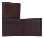PIQUADRO Ronnie Men´s Wallet Flip UP ID Window RFID Brown PIQUADRO Ronnie Men´s Wallet Flip UP ID Window RFID Brown