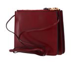 THE BRIDGE Rustici Ladie's Handbag with Zip Rosso Ribes / Oro THE BRIDGE Rustici Ladie's Handbag with Zip Rosso Ribes / Oro
