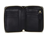 THE BRIDGE Bettina Lady Wallet Nero / Oro