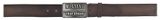 MUSTANG Men Leather Belt W85 D. Brown - shortenable