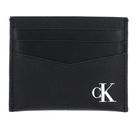 Calvin Klein CKJ Mono Silver Cardcase 6CC Black Calvin Klein CKJ Mono Silver Cardcase 6CC Black