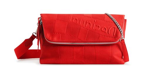 Desigual Ola Ola Venecia Across Body Bag Red