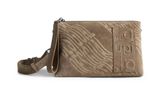 Desigual Half Logo Dortmund Across Body Bag Brown