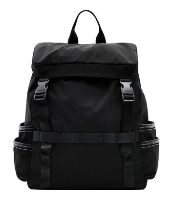 バックパック・リュック DIAGONAL : 25SS / DRAWSTRING LIGHT BAG (BLACK) 6_f4KEKd2.jpg