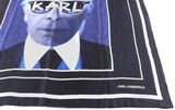 KARL LAGERFELD Karl Archive Scarf Black