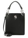 KARL LAGERFELD K / Ikonik Leather Bucket Bag Black KARL LAGERFELD K / Ikonik Leather Bucket Bag Black