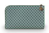 Pip Studio Cosmetic Zipper Pouch Suki Green