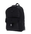 THE BRIDGE Biagio Backpack Nero / Palladio o Nickel THE BRIDGE Biagio Backpack Nero / Palladio o Nickel