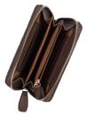 Gabor Emilia Medium Zip Wallet Dark Brown