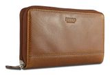 mano Don Montez Long Zip Wallet Large Cognac mano Don Montez Long Zip Wallet Large Cognac