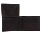 mano Don Pietro Coin Wallet with Flap Dark Brown mano Don Pietro Coin Wallet with Flap Dark Brown