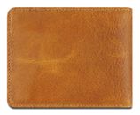 mano Don Pietro Coin Wallet with Flap Cognac