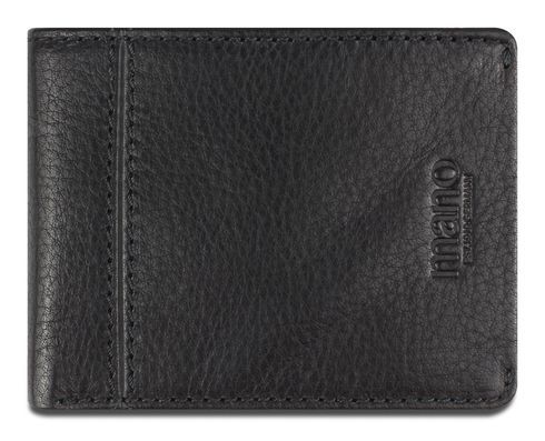 mano Don Montez Mini Coin Wallet with Flap Black