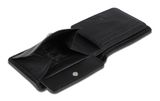 mano Don Montez Mini Coin Wallet with Flap Black mano Don Montez Mini Coin Wallet with Flap Black