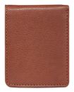 mano Don Montez Mini Coin Wallet with Flap Cognac