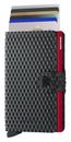 Secrid Miniwallet Cubic Black - Red Secrid Miniwallet Cubic Black - Red
