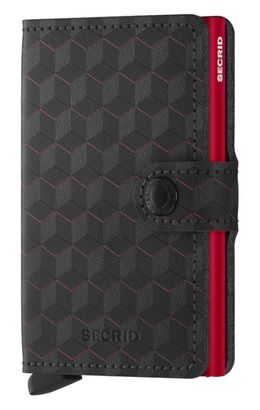 Secrid Miniwallet Optical Black - Red