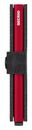 Secrid Miniwallet Optical Black - Red Secrid Miniwallet Optical Black - Red